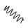 Rear suspension spring BILSTEIN for SEAT Mii (KF1)
