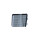 Heat exchanger interior heating cooling fins 180 mm - 165 mm NRF for OPEL MERIVA