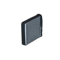Heat exchanger interior heating 185 mm - 166 mm NRF for e.g. SAAB 9-3