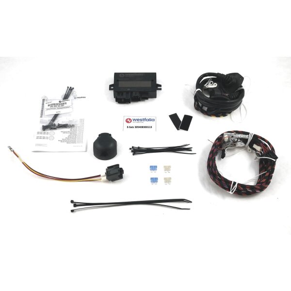 Electrical kit for 13-pin trailer coupling WESTFALIA for AUDI SKODA SEAT VW CUPRA