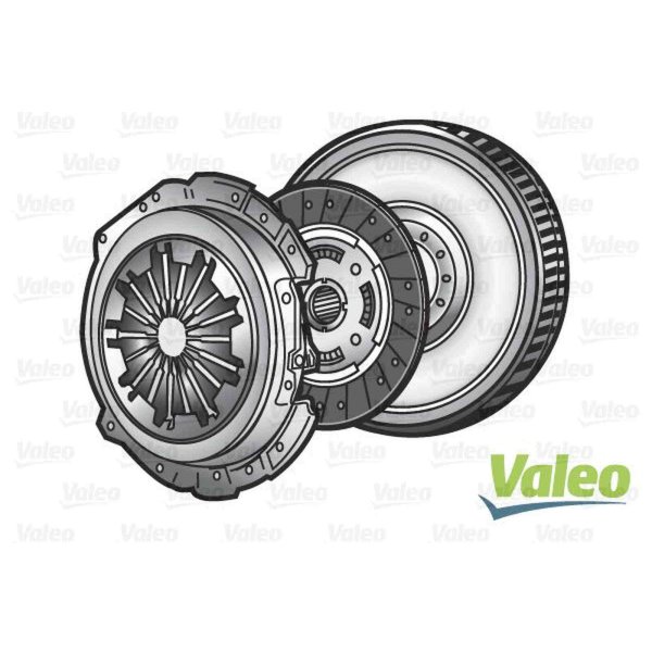 Clutch kit with clutch pressure plate VALEO for OPEL ASTRA G CC (T98)