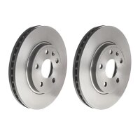 2 brake discs ventilated Ø 296 mm 30 mm BREMBO for...