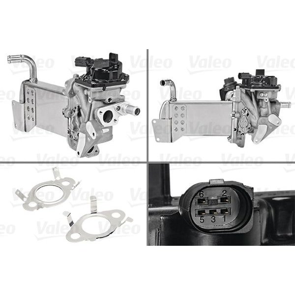 EGR module Euro 5 electric 5-pin VALEO for VW AMAROK