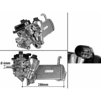 AGR-Modul mit AGR-Kühler VALEO für VW AMAROK