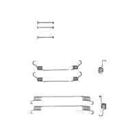 Accessory Set Brake Shoes TRISCAN IAM-Expertise for...