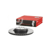 2 brake discs ventilated Ø 370 mm 24 mm coated BREMBO for BMW 7 series