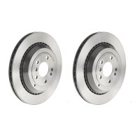 2 brake discs ventilated Ø 330 mm 22 mm BREMBO for...