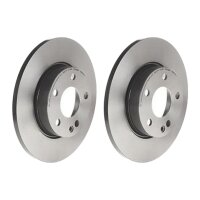 2 brake discs full Ø 276 mm 12 mm BREMBO for...