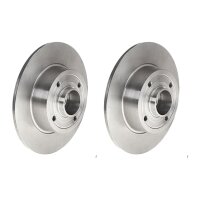 2 brake discs full Ø 240 mm 8 mm BREMBO for...