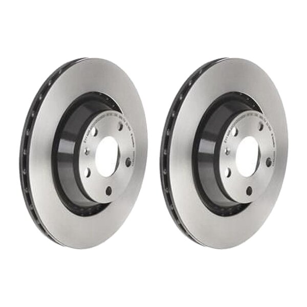 2 brake discs ventilated Ø 310 mm 22 mm coated BREMBO for e.g. AUDI TT