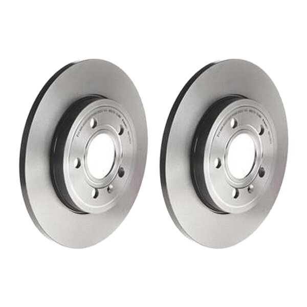 2 brake discs full Ø 288 mm 12 mm coated BREMBO for AUDI A4 and others