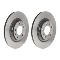 2 brake discs full Ø 290 mm 12 mm coated BREMBO...