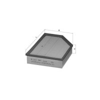 Luftfilter Filtereinsatz MAHLE für VOLVO XC90 I (275)
