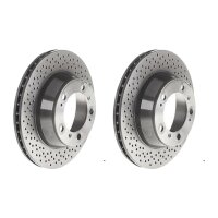 2 brake discs ventilated Ø 299 mm 24 mm BREMBO for...