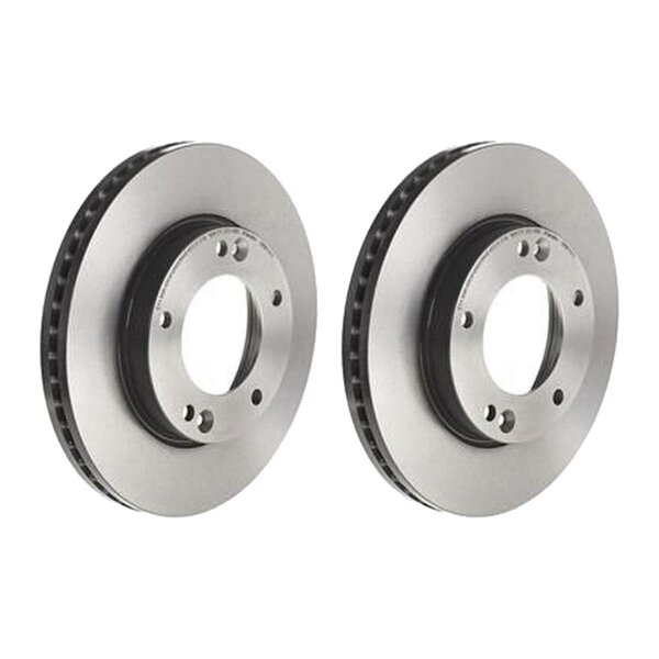 2 brake discs ventilated Ø 302 mm 28 mm BREMBO for KIA SORENTO and others