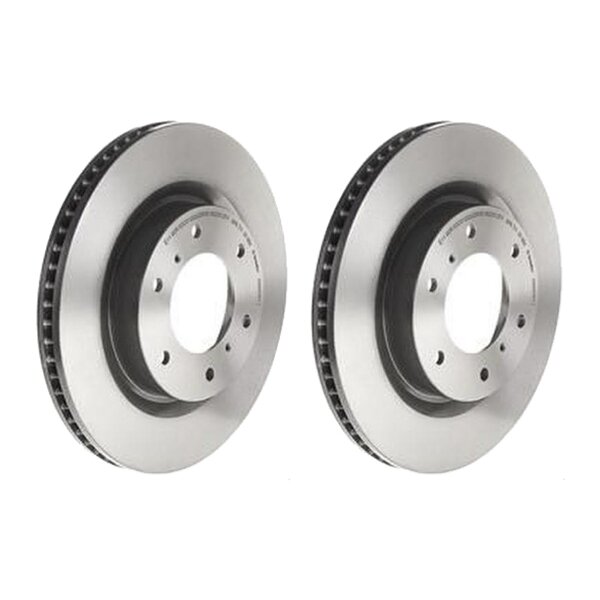 2 brake discs ventilated Ø 332 mm 28 mm BREMBO for MITSUBISHI PAJERO and others