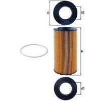 Ölfilter 110mm MAHLE für DAF RENAULT BOVA