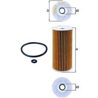 Ölfilter Keilrippenriemenscheibe 130mm MAHLE...