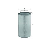 Luftfilter Filtereinsatz MAHLE für MERCEDES ACTROS