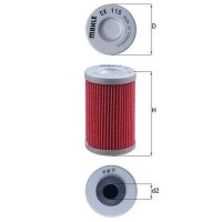 Ölfilter Filtereinsatz MAHLE für KTM HARD ENDURO