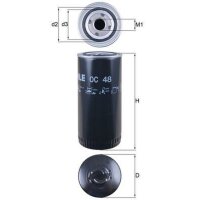 Ölfilter Filtereinsatz MAHLE für DAF RENAULT...