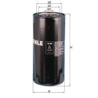 Screw-on oil filter Ø 135.74 mm MAHLE for FODEN...