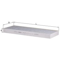 Cabin filter activated carbon filter KNECHT for PEUGEOT...