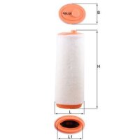 Luftfilter Filtereinsatz MAHLE für ALPINA D3