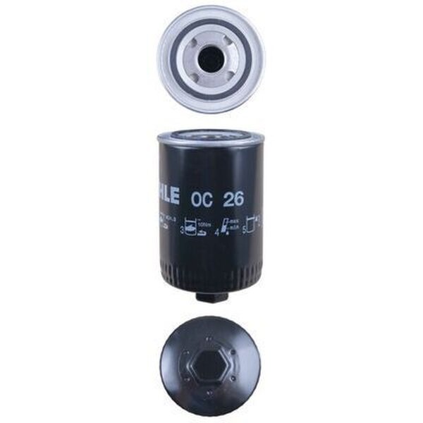 Ölfilter Anschraubfilter 93,2mm MAHLE für AUDI BMW FENWICK FIAT FORD HANOMAG