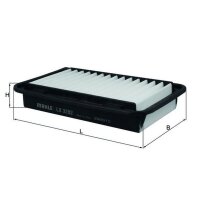 Luftfilter Filtereinsatz MAHLE für SWIFT IV (FZ/ NZ)