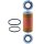 Ölfilter Filtereinsatz 69,8mm MAHLE für AUSTIN METRO I Fastback (XF)