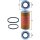 Ölfilter Filtereinsatz 69,8mm MAHLE für AUSTIN METRO I Fastback (XF)