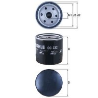 Ölfilter Leitungsfilter MAHLE für FORD FIESTA IV