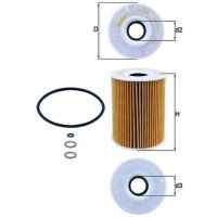 Ölfilter elektrisch MAHLE für BMW 3