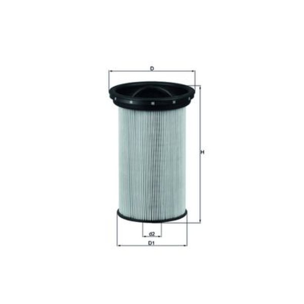 Kraftstofffilter Keilrippenriemenscheibe 110mm MAHLE für BMW 3