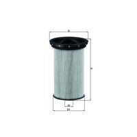 Kraftstofffilter Keilrippenriemenscheibe 110mm MAHLE...