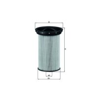 Kraftstofffilter Filtereinsatz 82mm MAHLE für BMW 3...
