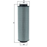 Air filter filter insert KNECHT for MERCEDES A-CLASS (W168)