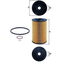 Ölfilter Filtereinsatz 83,5mm MAHLE für...