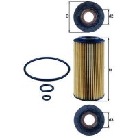 Ölfilter MAHLE für MERCEDES C-KLASSE