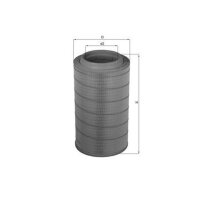 Luftfilter Partikelfilter MAHLE für DAF