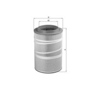 Luftfilter Filtereinsatz MAHLE für DAF