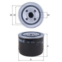 Ölfilter MAHLE für LAND ROVER FREELANDER I
