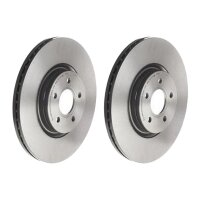 2 brake discs ventilated Ø 320 mm 25 mm BREMBO for...