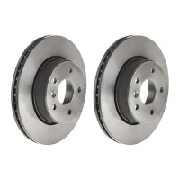 2 brake discs ventilated Ø 297 mm 25 mm BREMBO for...