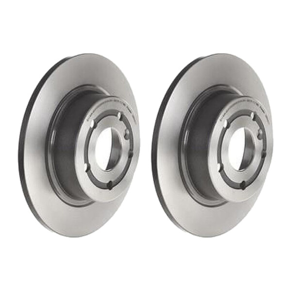 2 brake discs full Ø 304 mm 12.6 mm BREMBO for LAND ROVER and others