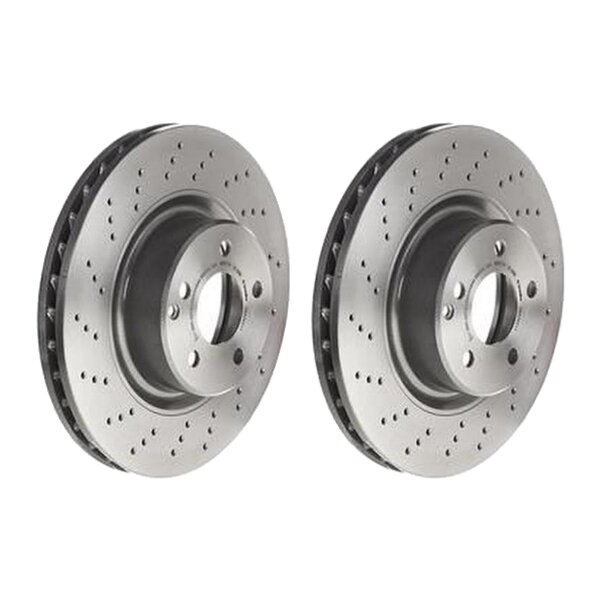 2 Bremsscheiben belüftet Ø 330 mm 32 mm BREMBO für u.a. MERCEDES-BENZ S-KLASSE