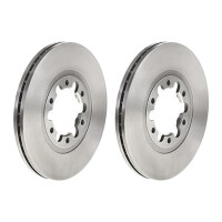 2 brake discs ventilated Ø 274 mm 24 mm BREMBO for...