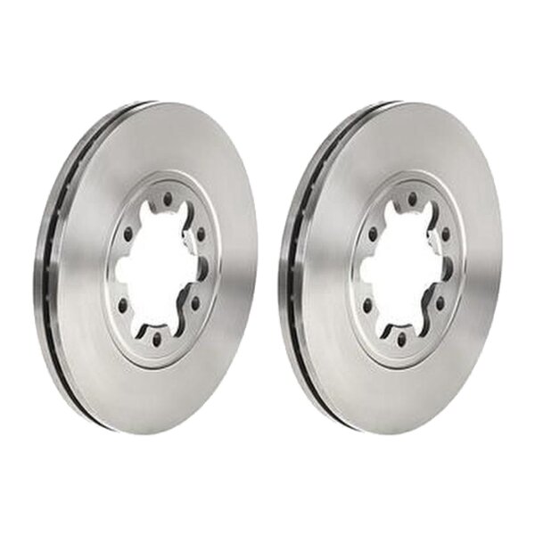 2 brake discs ventilated Ø 256 mm 24 mm BREMBO for FORD RANGER and others