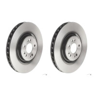 2 Bremsscheiben innenbelüftet Ø 345 mm 32 mm...